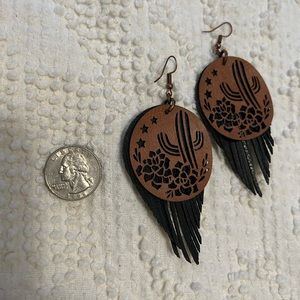 Lightweight Leather Earrings
